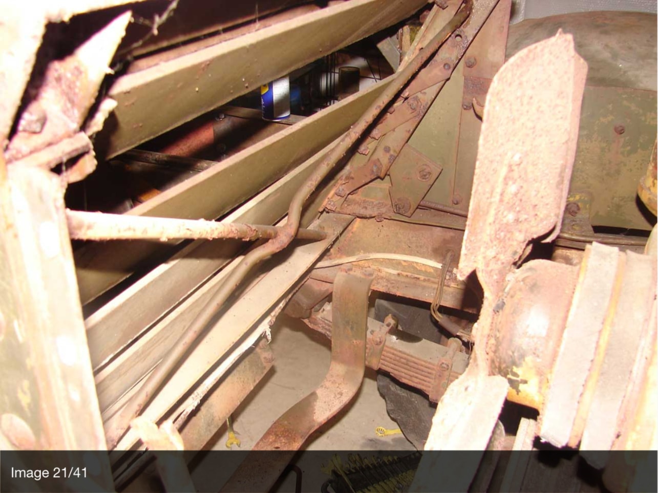 Halftrack body interior floor getting started