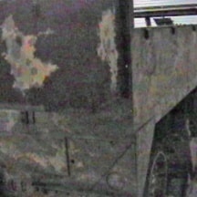 Halftrack body panel detail original condition